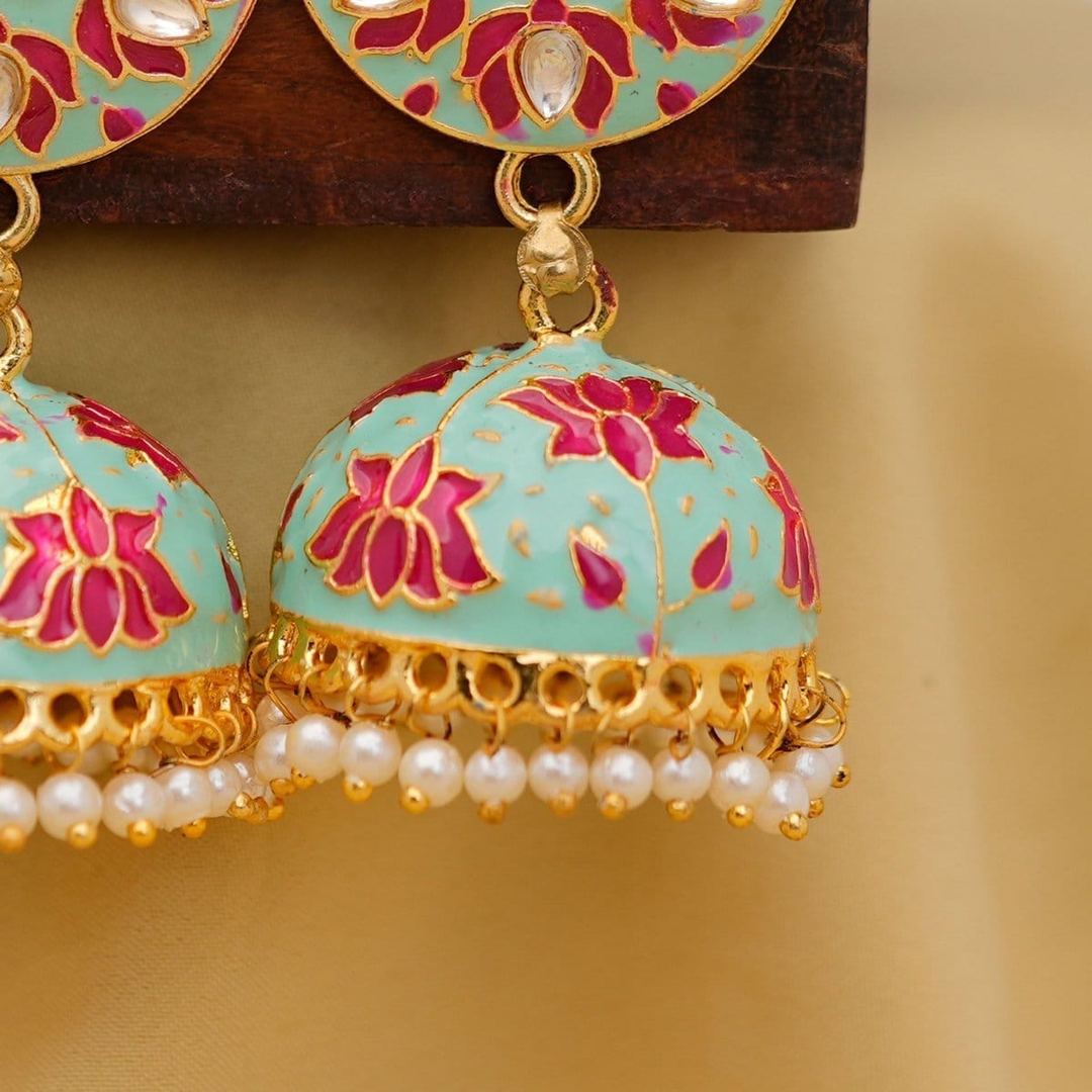 Lotus Earing - Aganya kreation