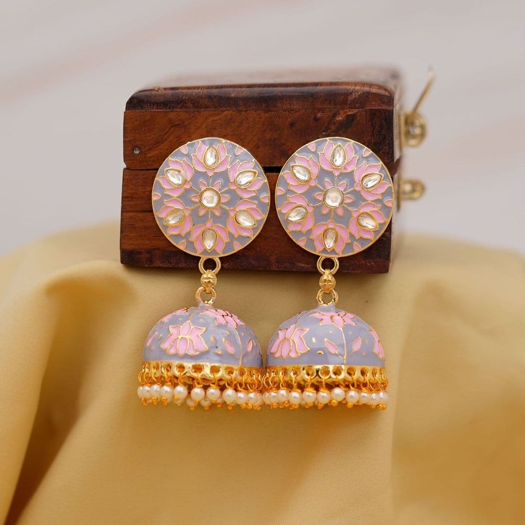 Lotus Earing - Aganya kreation