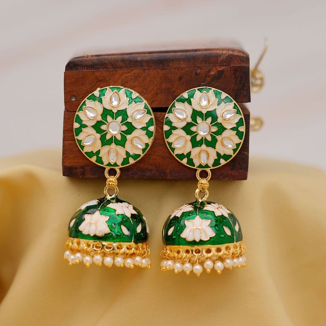 Lotus Earing - Aganya kreation