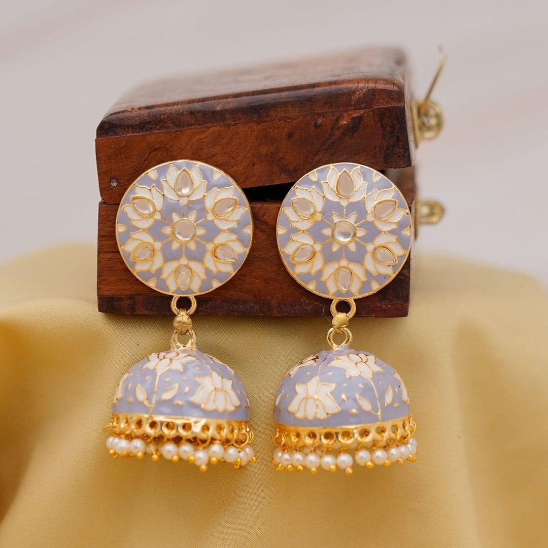 Lotus Earing - Aganya kreation