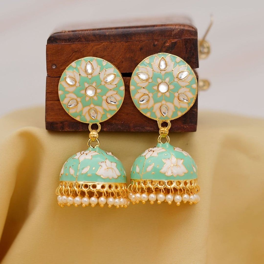 Lotus Earing - Aganya kreation