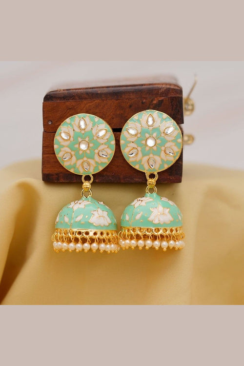 Lotus Earing - Aganya kreation