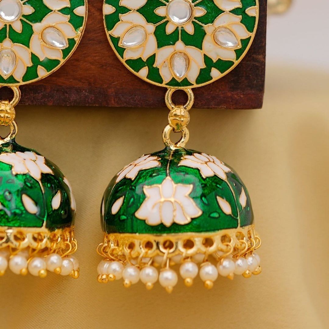Lotus Earing - Aganya kreation