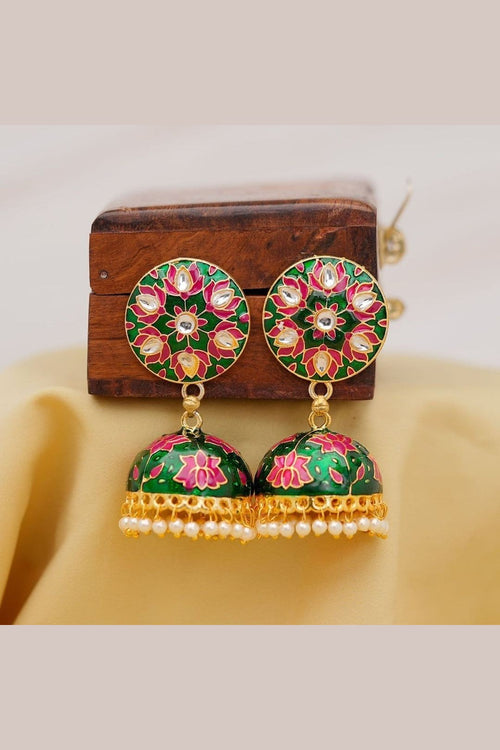 Lotus Earing - Aganya kreation