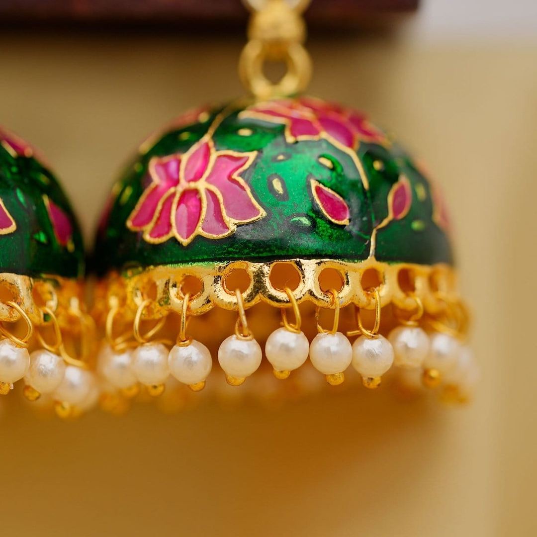 Lotus Earing - Aganya kreation