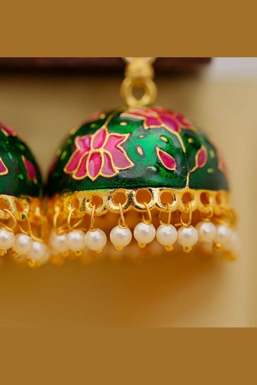 Lotus Earing - Aganya kreation