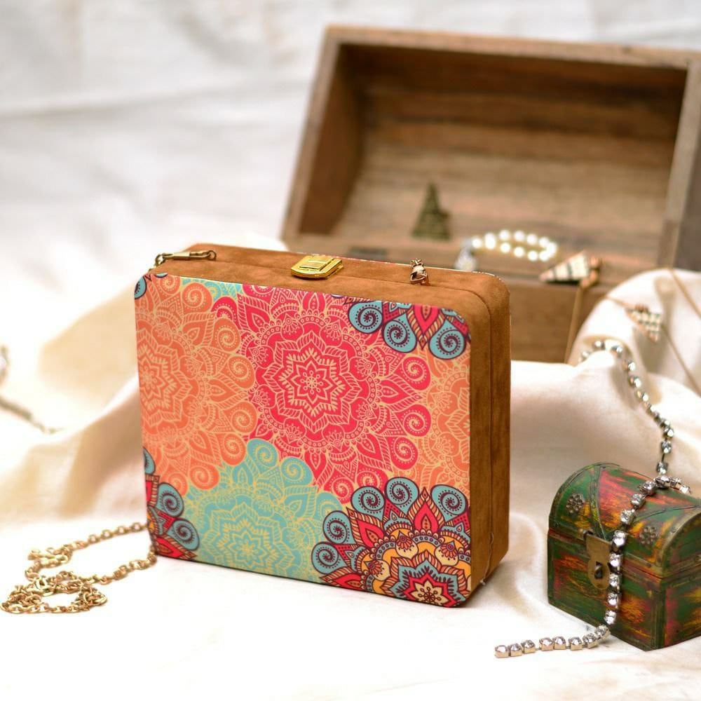 Mandala clutches - Aganya kreation