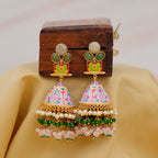 Meenakari Earrings - Aganya kreation