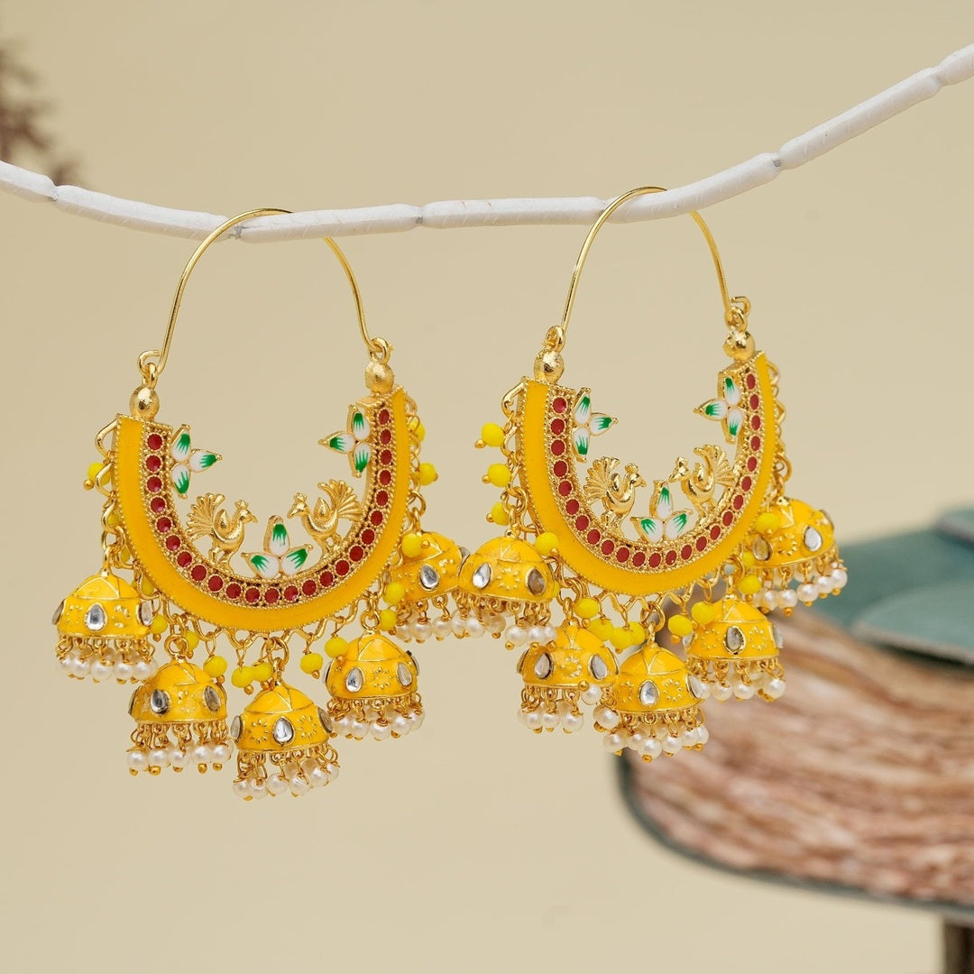 panchi jhumka - Aganya kreation