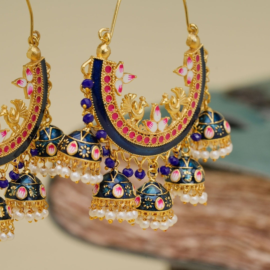 panchi jhumka - Aganya kreation