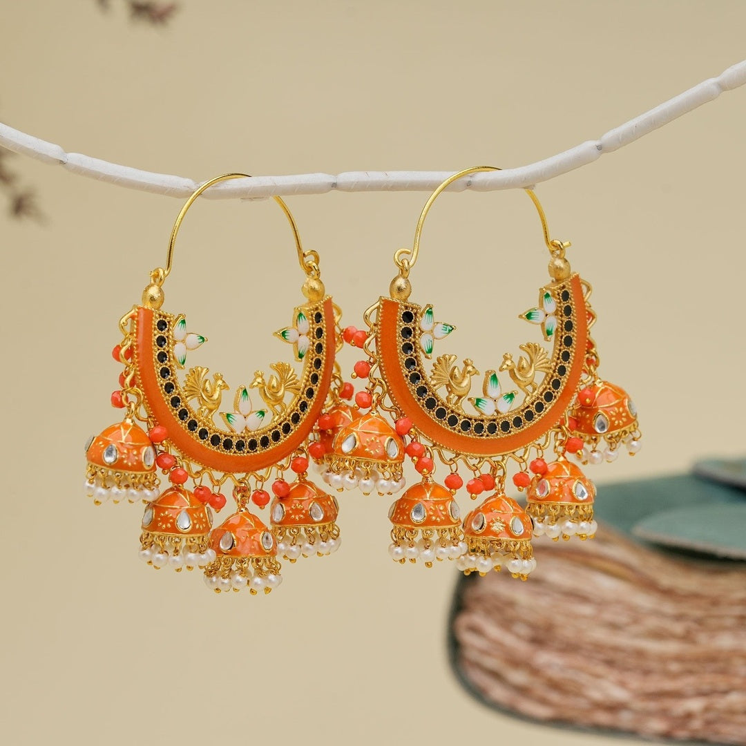 panchi jhumka - Aganya kreation
