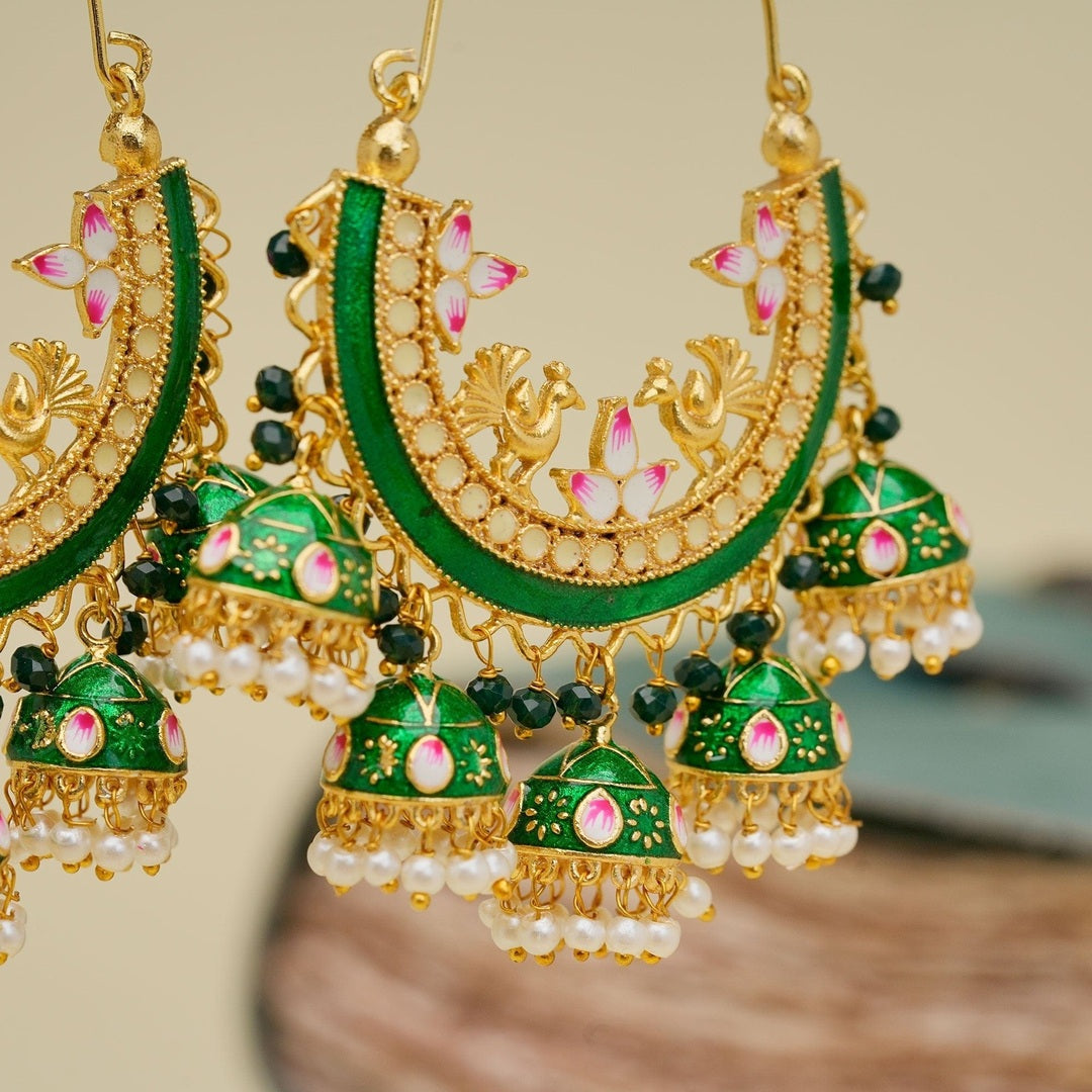 panchi jhumka - Aganya kreation