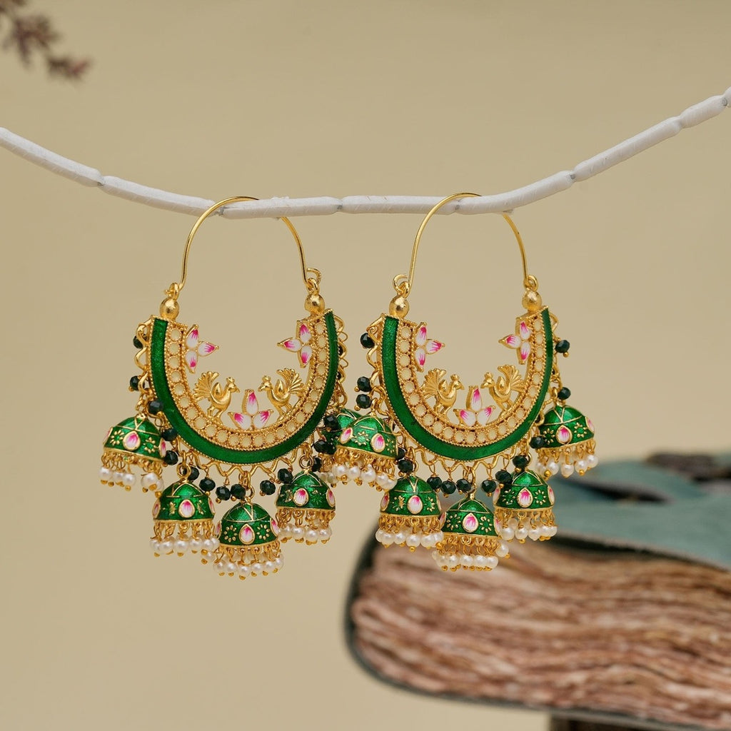 panchi jhumka - Aganya kreation