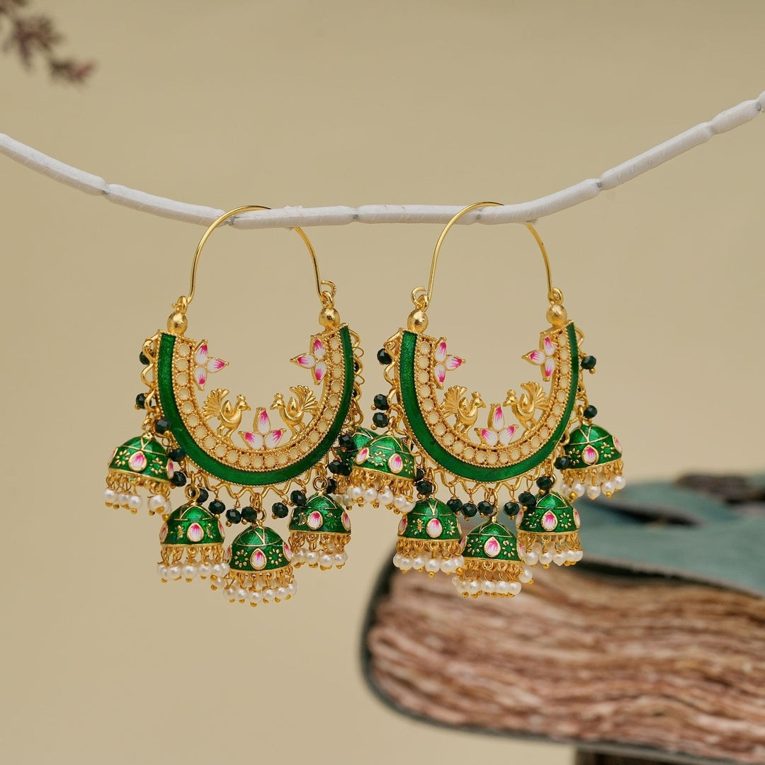 panchi jhumka - Aganya kreation