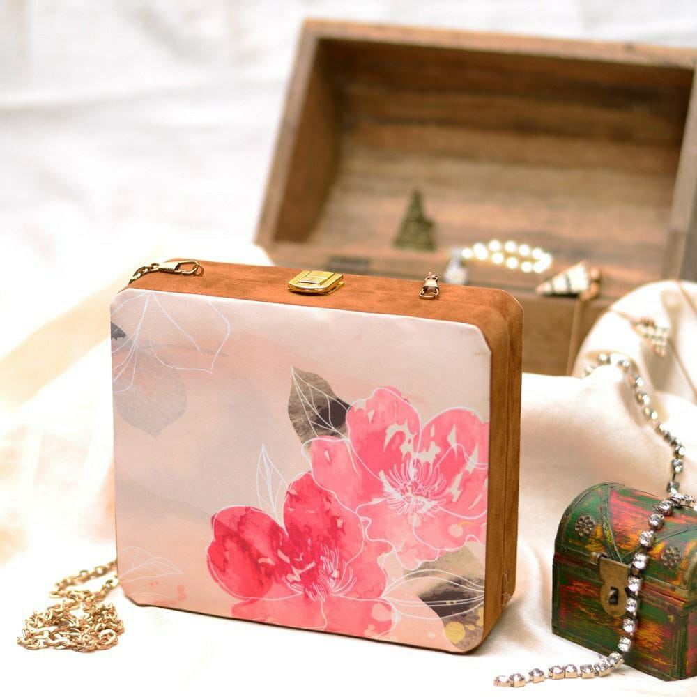 Satin flower - Aganya kreation