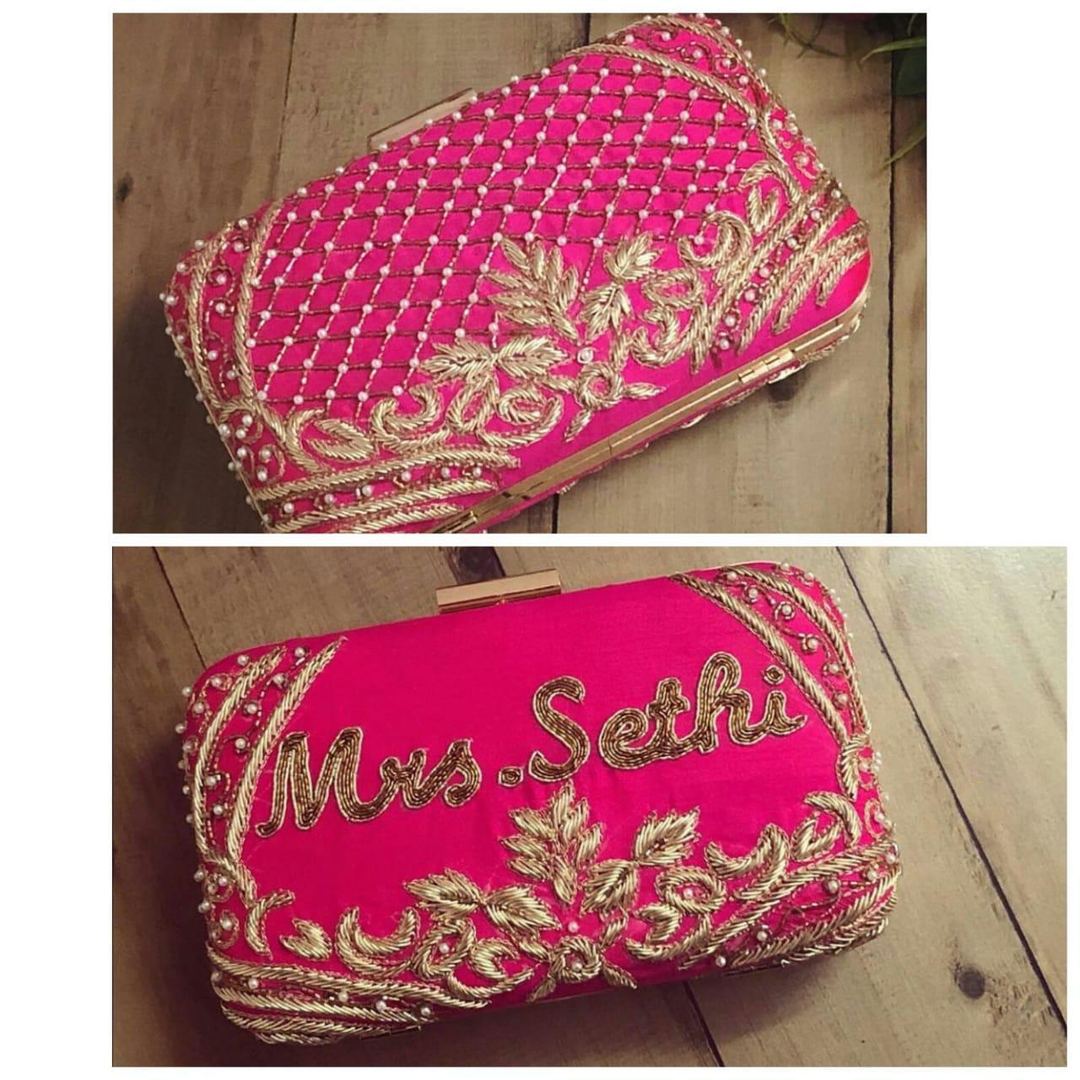Shama clutch - Aganya kreation