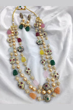 Tumble antique mala - Aganya kreation